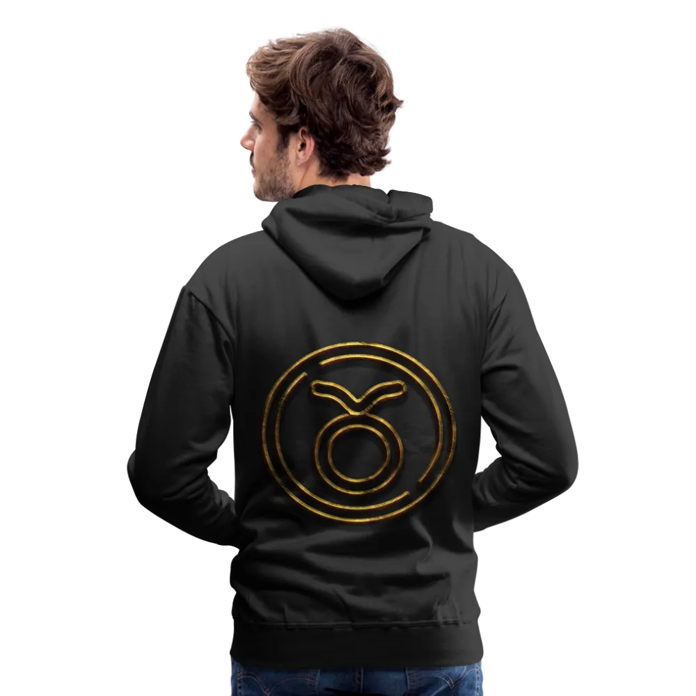 Taurus 3D Gold Men’s Premium Hoodie