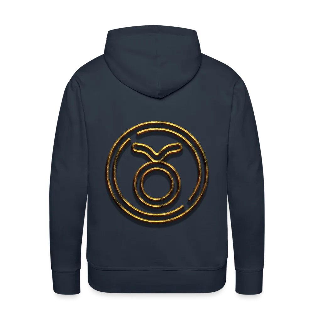 Taurus 3D Gold Men’s Premium Hoodie