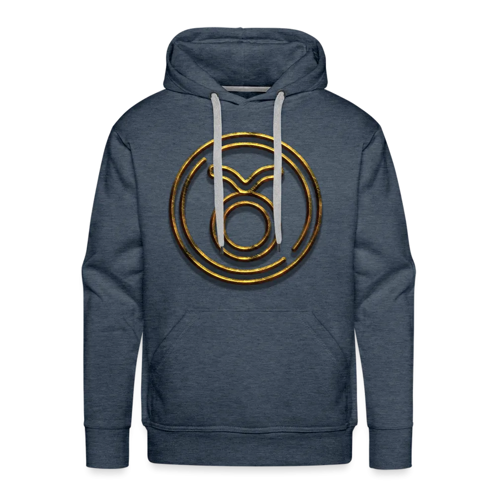 Taurus 3D Gold Men’s Premium Hoodie