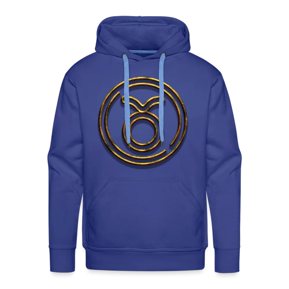 Taurus 3D Gold Men’s Premium Hoodie