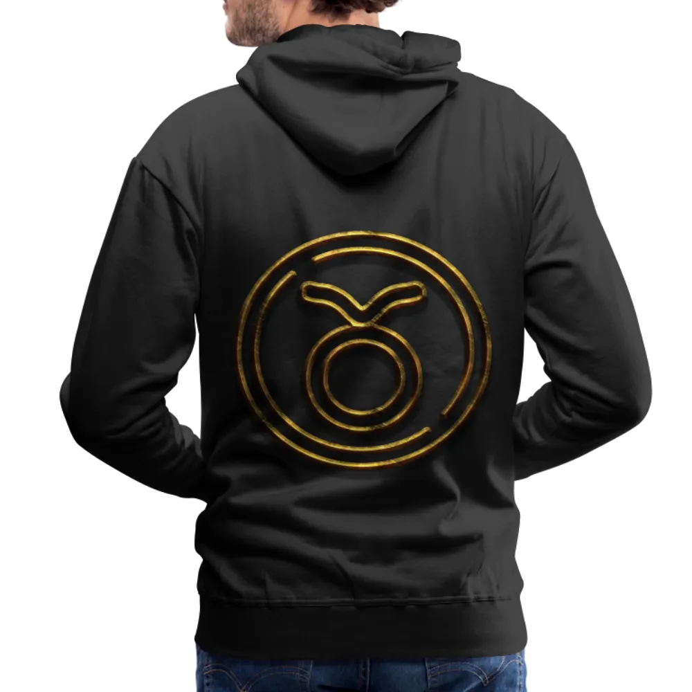 Taurus 3D Gold Men’s Premium Hoodie