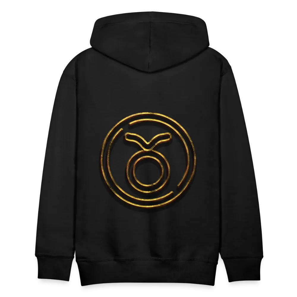 Taurus 3D Gold Men’s Premium Hoodie