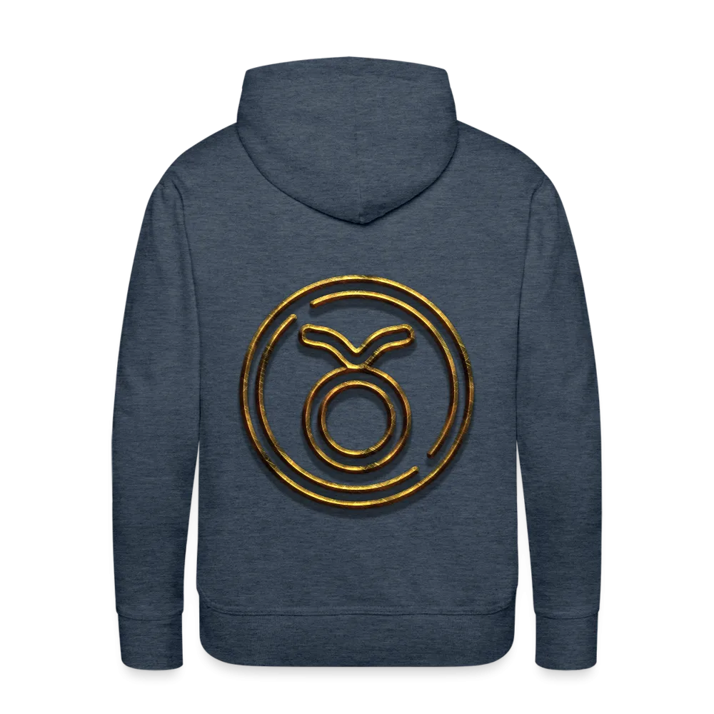 Taurus 3D Gold Men’s Premium Hoodie