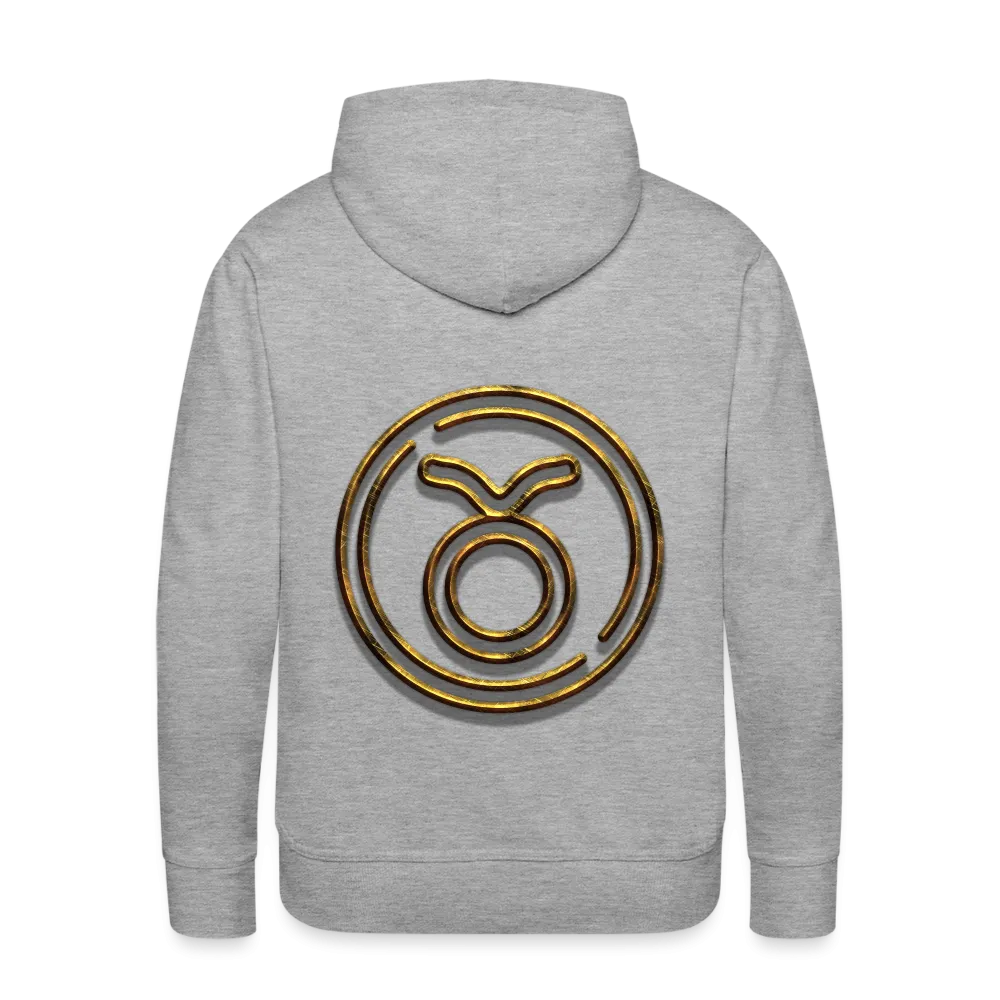 Taurus 3D Gold Men’s Premium Hoodie