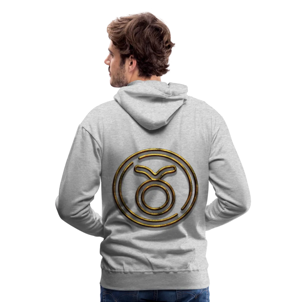 Taurus 3D Gold Men’s Premium Hoodie