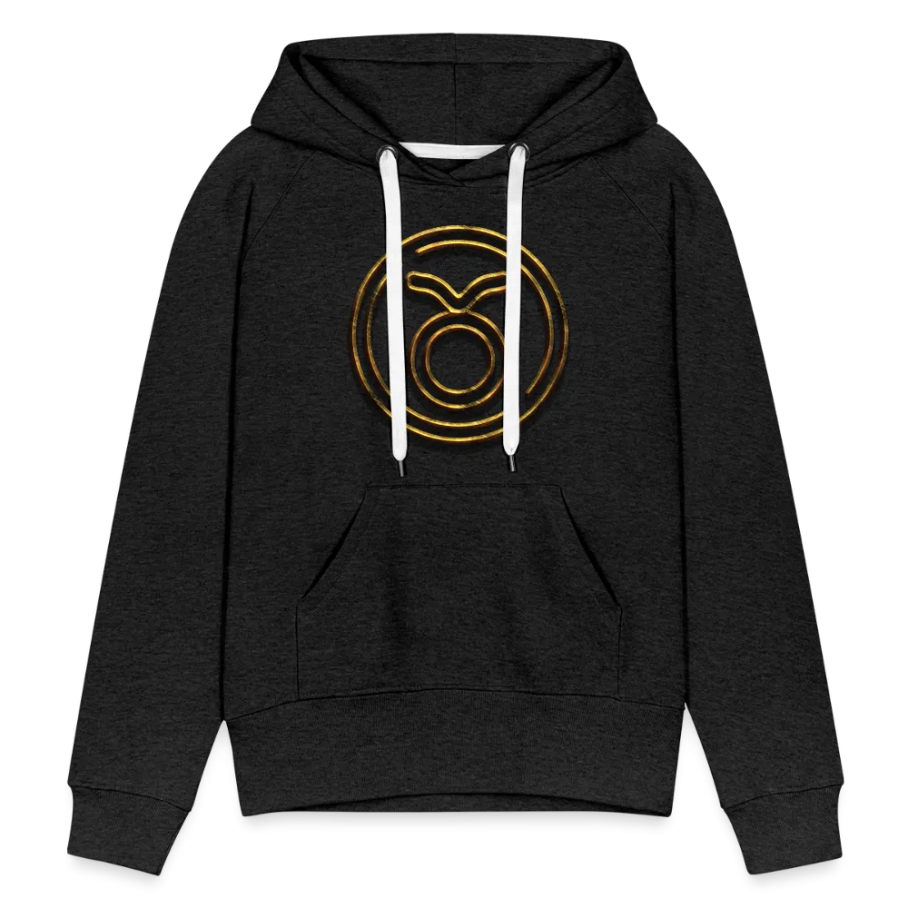 Taurus 3D Gold Women’s Premium Hoodie