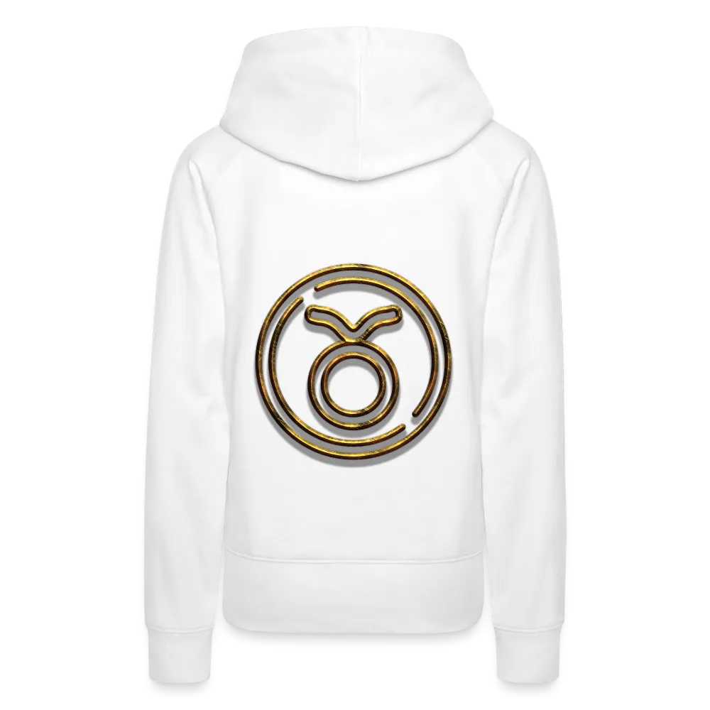 Taurus 3D Gold Women’s Premium Hoodie