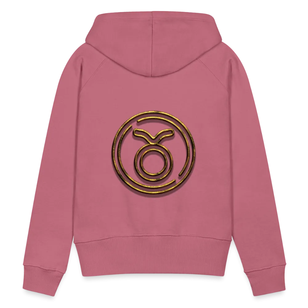 Taurus 3D Gold Women’s Premium Hoodie