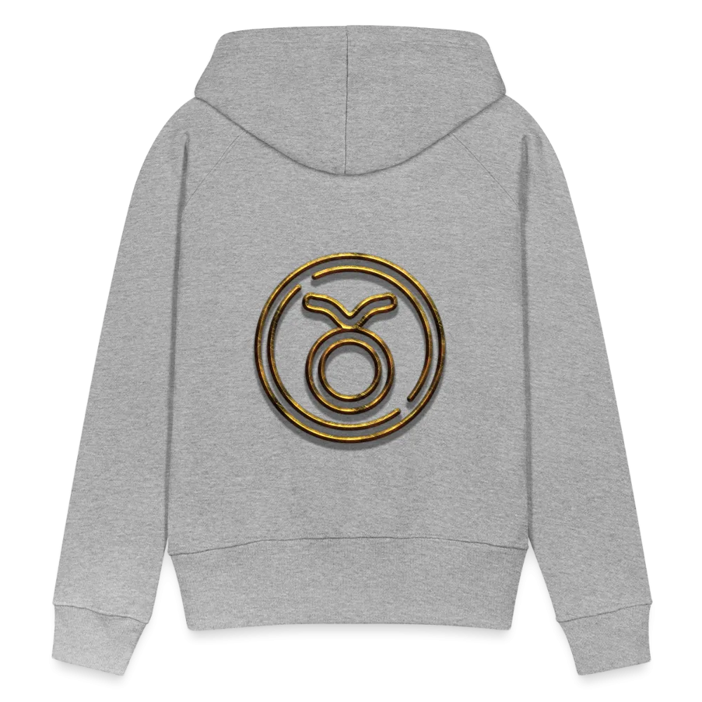 Taurus 3D Gold Women’s Premium Hoodie