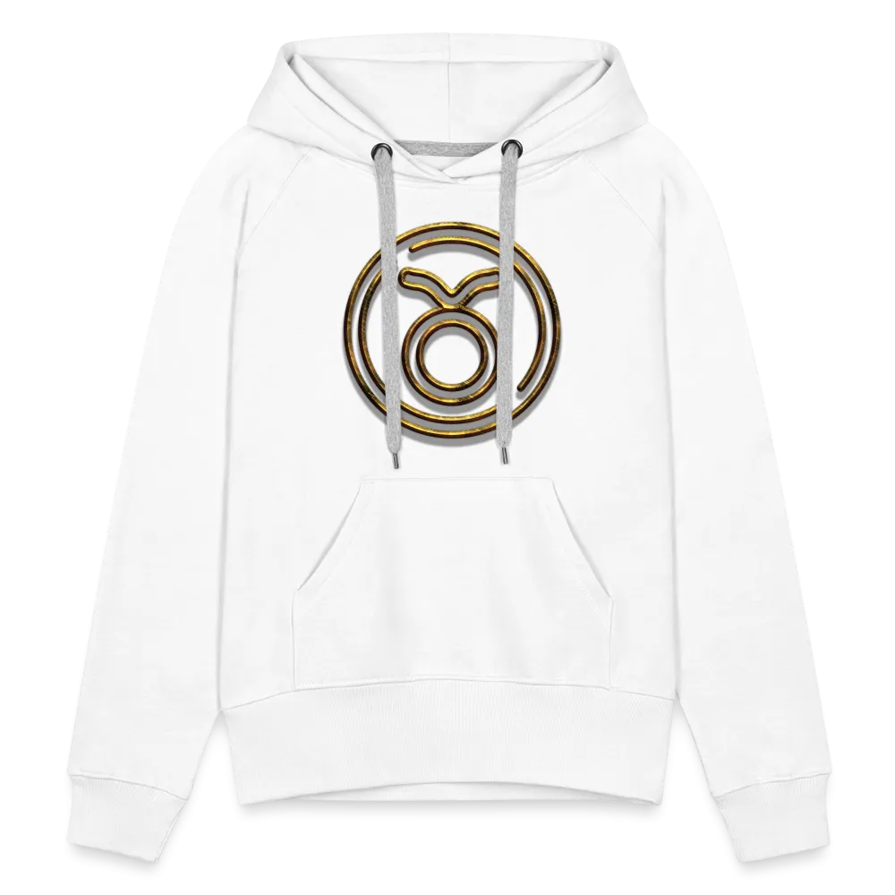 Taurus 3D Gold Women’s Premium Hoodie