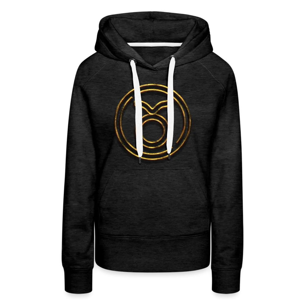 Taurus 3D Gold Women’s Premium Hoodie