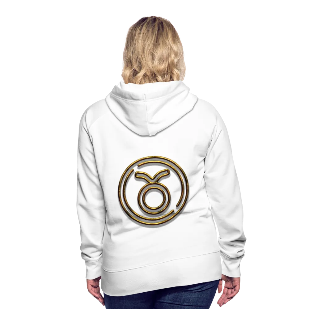 Taurus 3D Gold Women’s Premium Hoodie