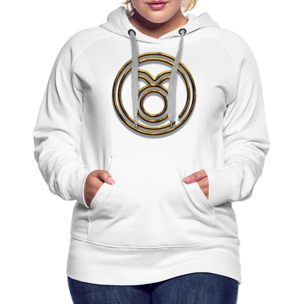 Taurus 3D Gold Women’s Premium Hoodie