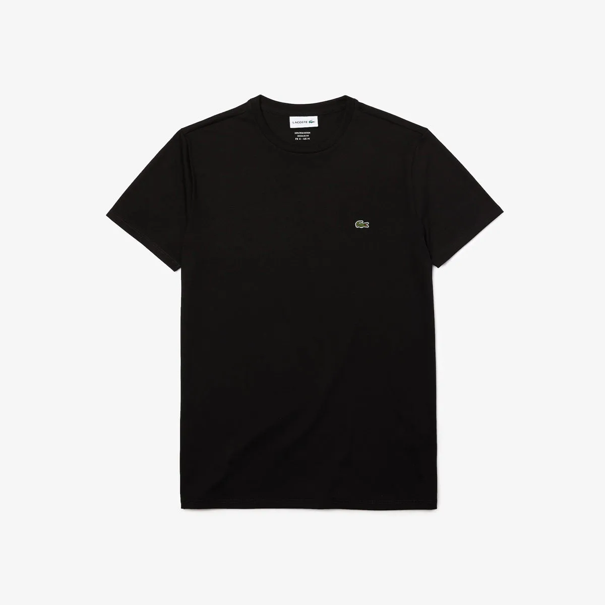 TH6709 AB 031BK LACOSTE T-SHIRT MEN BLACK