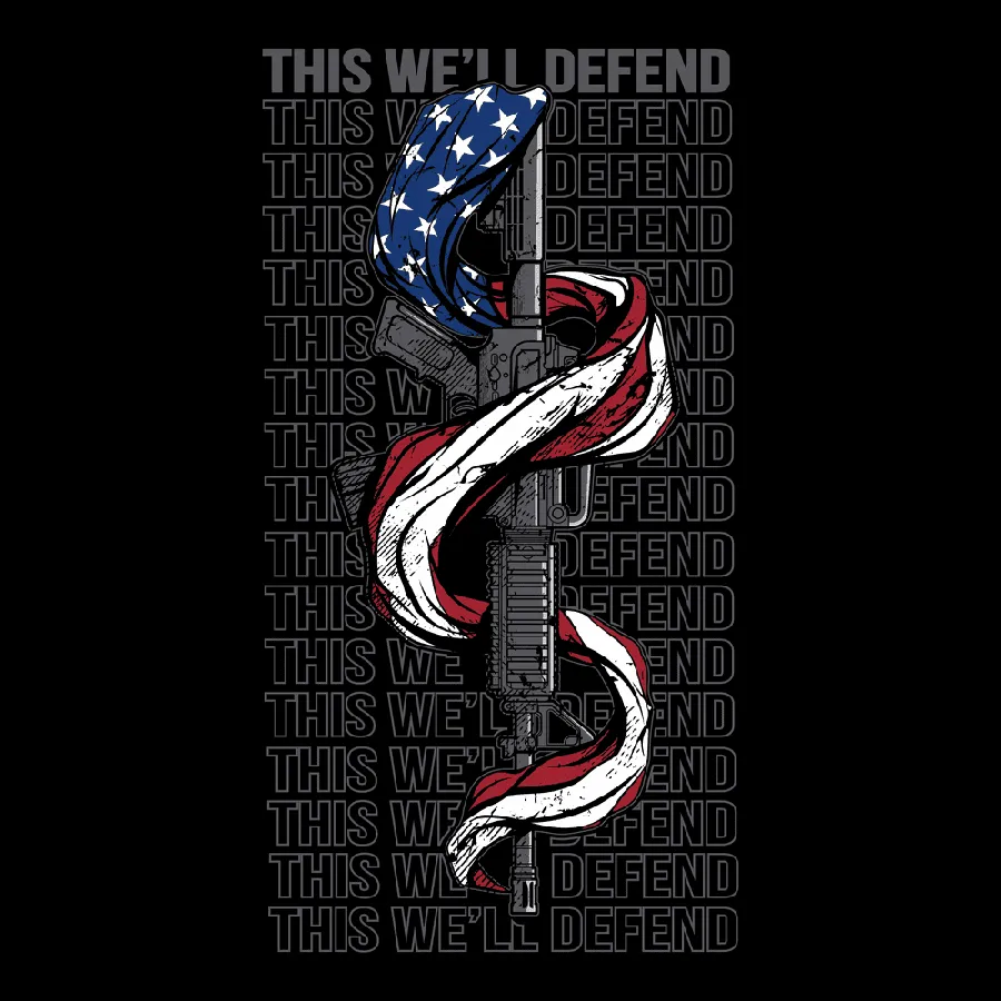 This We'll Defend 2A - Black