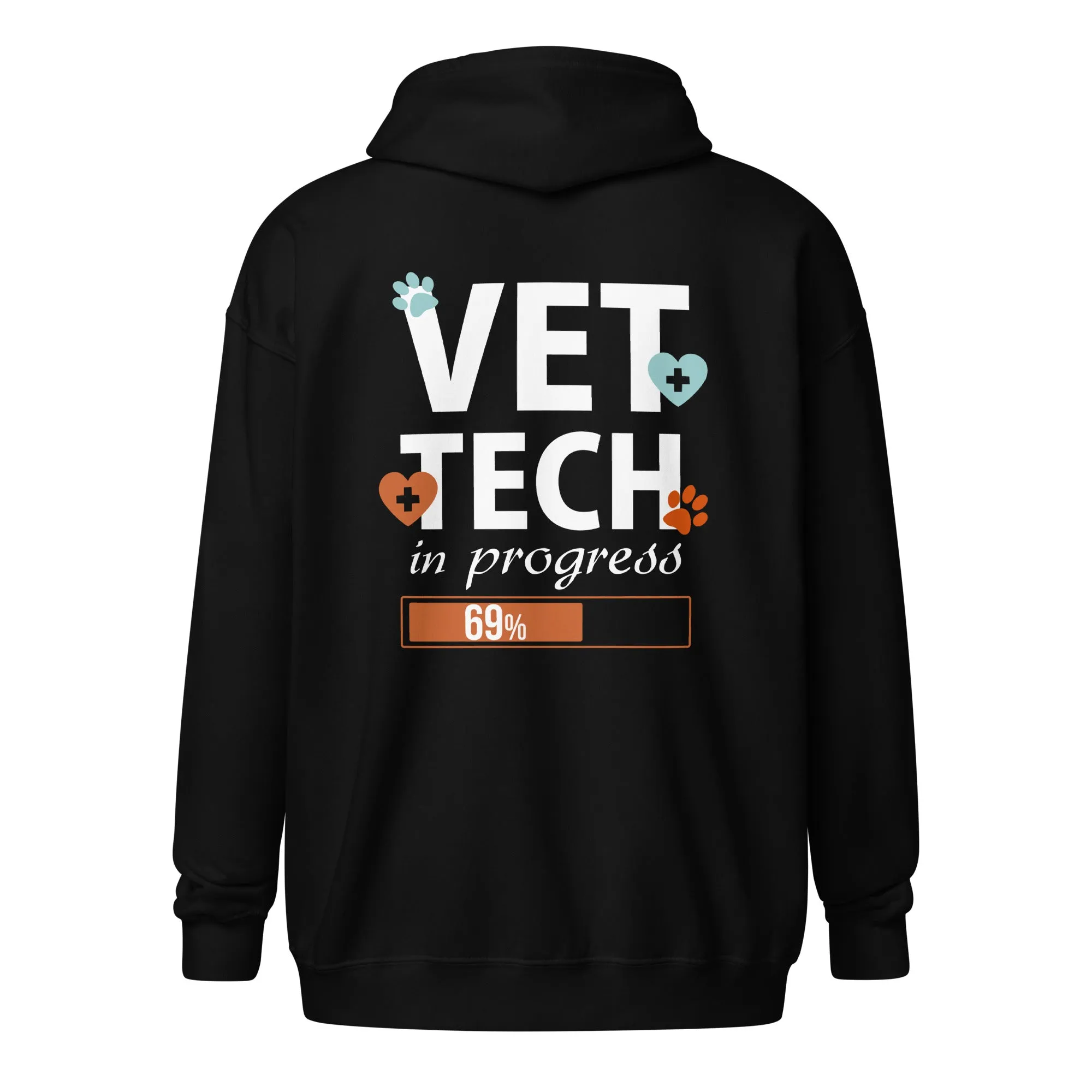 Vet Tech in progress Unisex Zip Hoodie