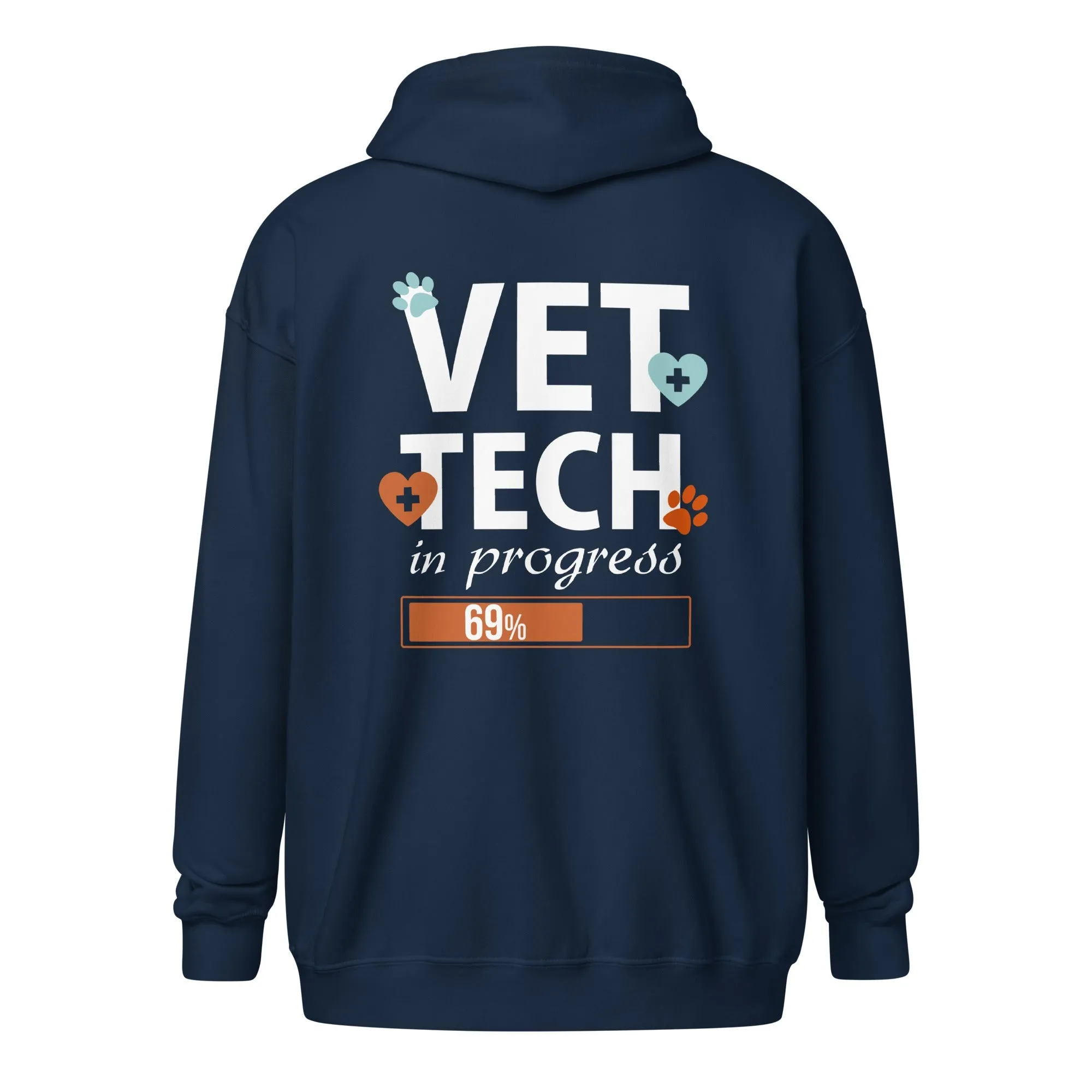 Vet Tech in progress Unisex Zip Hoodie