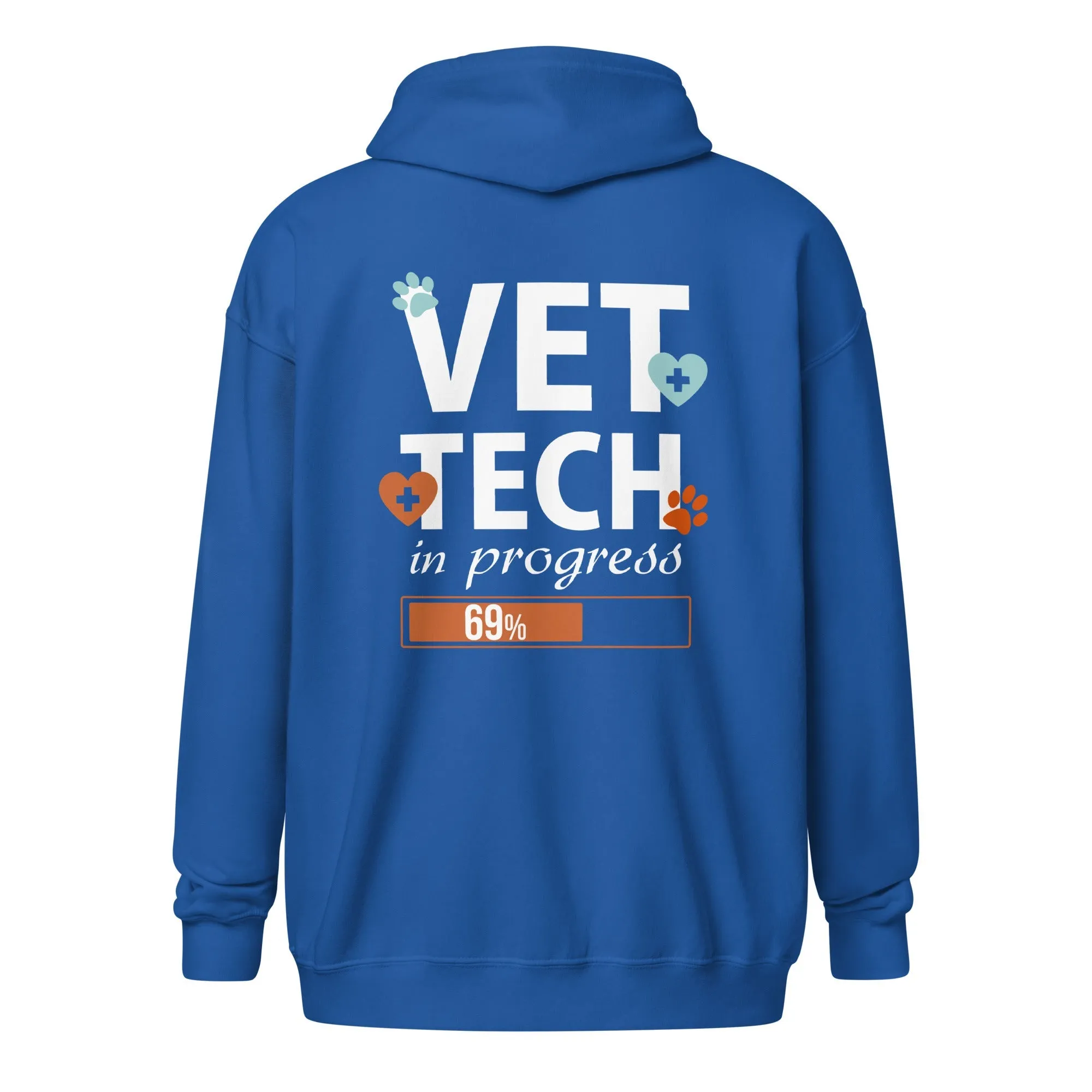 Vet Tech in progress Unisex Zip Hoodie