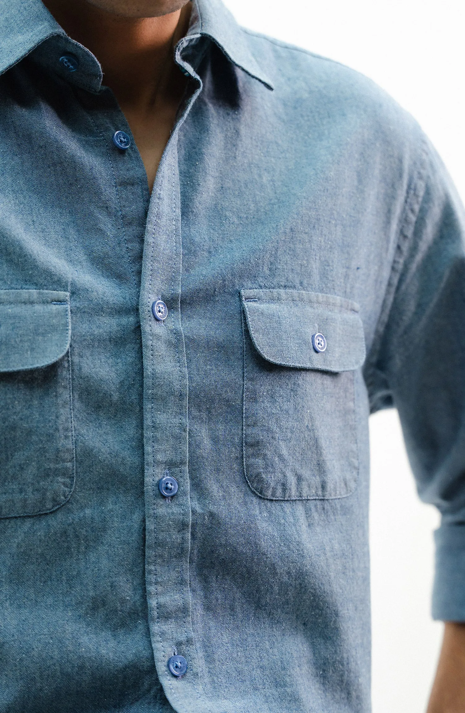 Washed - Chambray Denim Shirt