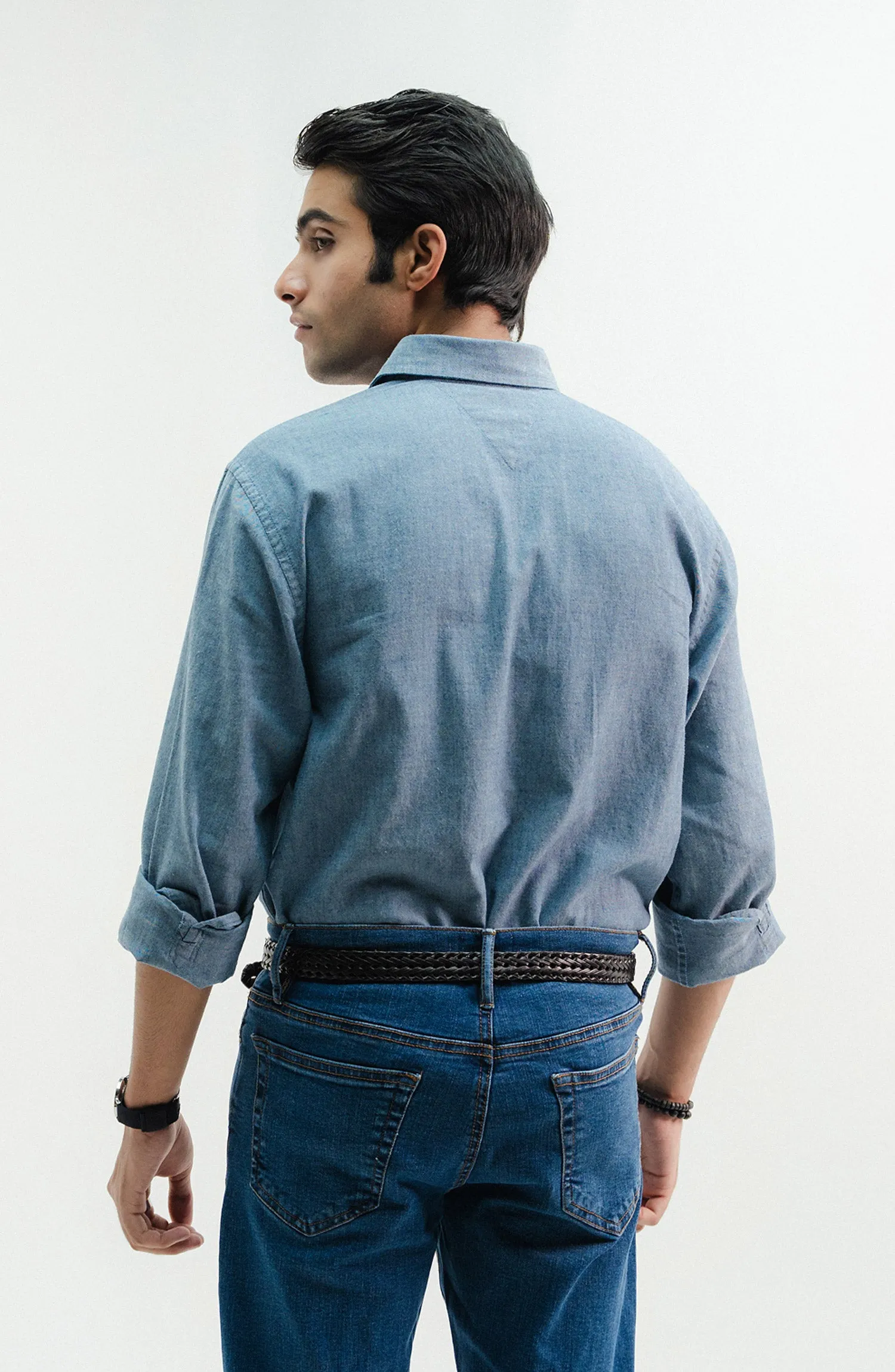 Washed - Chambray Denim Shirt