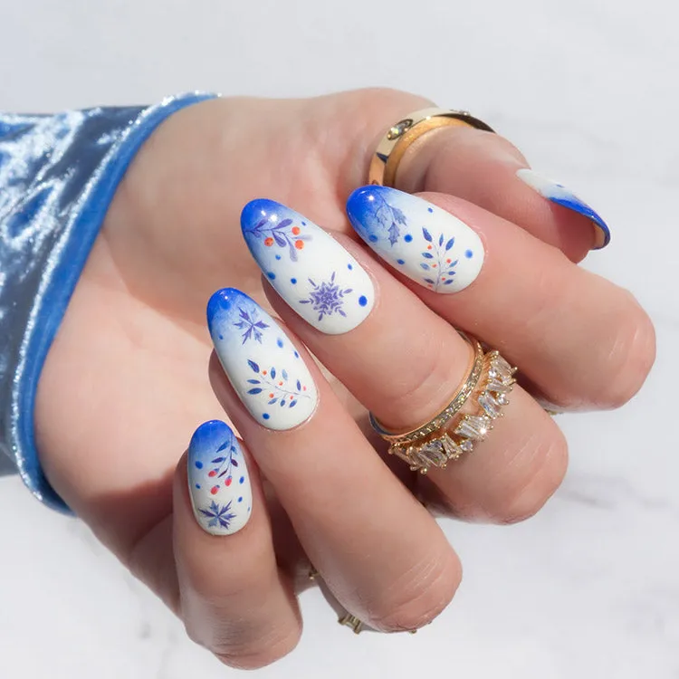 Winter Wonderland Nail Stickers - ONLY 2 LEFT!