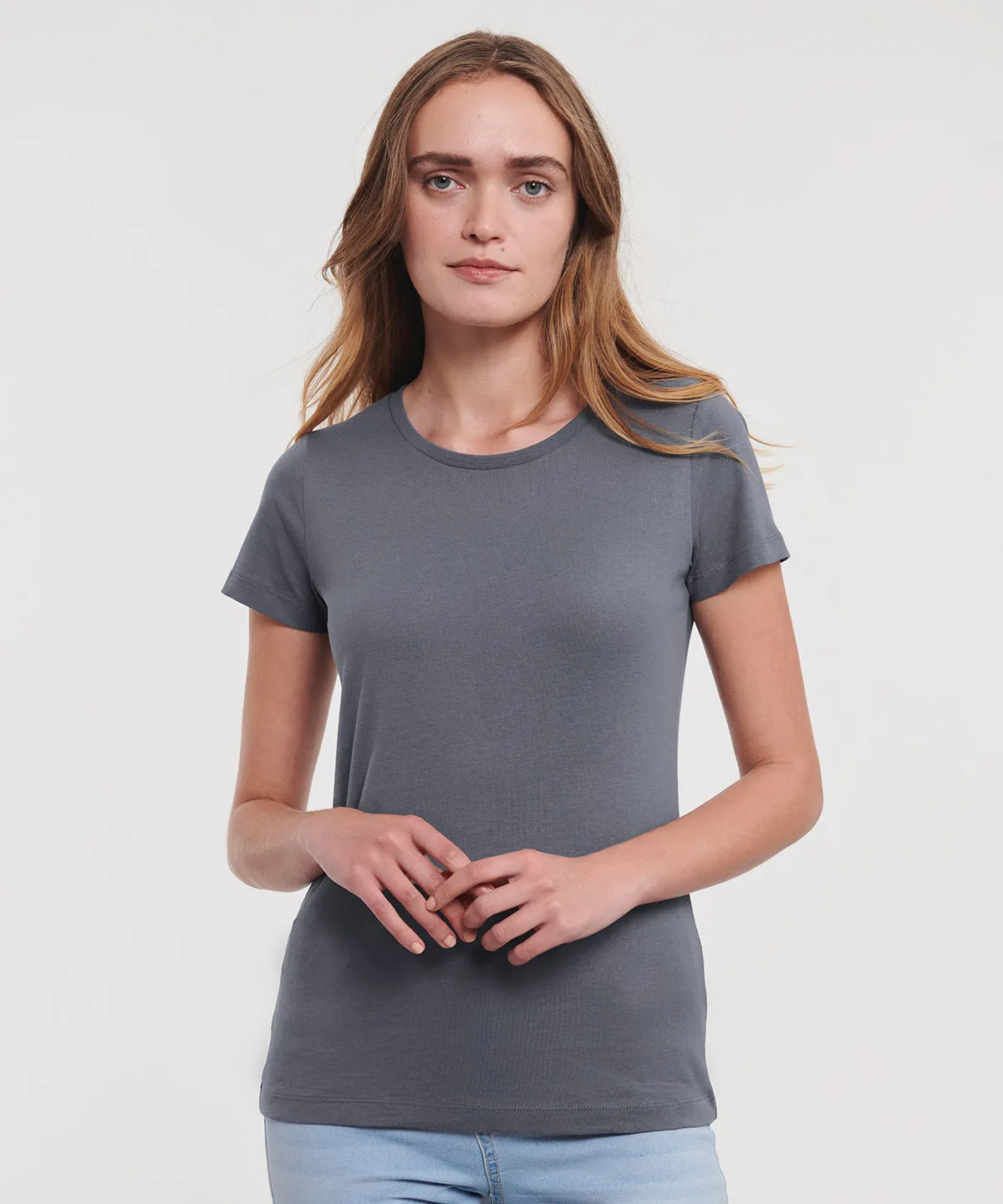 Womens pure organic tee | Black